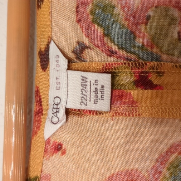 Cato Est 1946 BB Bohemian maxi dress abstract paisley print - Picture 6 of 11